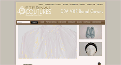 Desktop Screenshot of burialdress.com